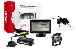 AMiO Parkolóasszisztens - Kamera és 4 Érzékelő - 4, 3" - pepita - 37 690 Ft