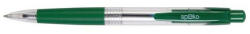 Spoko 0112 Zöld Golyóstoll - Átlátszó, 0.5 mm