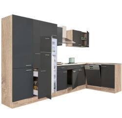 Leziter Yorki Konyhabútor - Sarok - 370 cm - pepita - 448 400 Ft