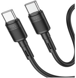 hoco. Cablu de Date HOCO X83 Victory, USB Type-C la USB Type-C, 1m, PD 60W, 3A, Negru
