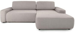 King Home MIA Ágyazható Sarokkanapé Tárolóval - Szürke (KHM-SOF000251)