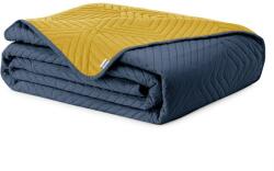 AmeliaHome Ágytakaró SOFTA grafitszürke sima mikroszálas 170x270 AmeliaHome