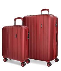 MOVOM Wood Red, luxus ABS utazótáska készlet, 65cm/55cm, 5318966