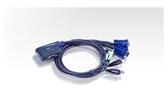 ATEN KELLÉK ATEN KVM Switch 2PC USB/AUDIO+kábel (CS62U-A7)