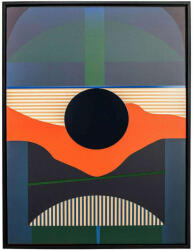 KARE - Sunset Absztrakt Festmény - 75x100 cm (55655)