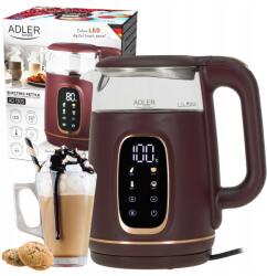 Adler Vízforraló Állítható Hőfok Állítható Elektromos Üveg 40-100°C 1, 7L 2200W (AD1305BU)