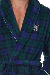 L&L Férfi Fürdőköpeny 2455 Hero, L, sötétkék (5903672834612)