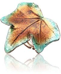  Falevél Gyűrű - Természetes - Állítható Méret