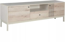 Signal Frost RTV1 Modern TV Szekrény Laminált Törtfehér-Alpesi Tölgy (FROSTRTV1)