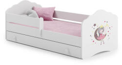 Kobi Fala 140x70 gyermekágy fiókkal - Alvó hercegnő