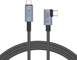 Tech-Protect Cablu pentru incarcare si transfer de date TECH-PROTECT UltraBoost Max L, 2x USB Type-C, 5A, 8K, 40Gbps, PD240W, 1.5m, Gri (5906302309252)