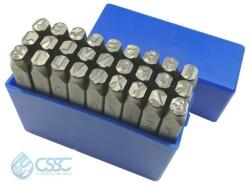  Betűbeütő készlet angol ABC 27r. 10.0mm/040904-0028