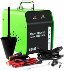 Techstar Techstar® SD403 füstszivárgás-érzékelő, EVAP-rendszerek professzionális tesztelése, autóipari csatornák és szívó- és kipufogórendszer, zöld/fekete