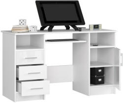 AKORD Ana íróasztal Fehér / Fehér Fényes (ip0panabia002)