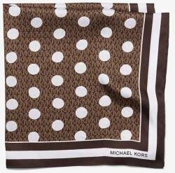 Michael Kors bojtos sál - Barna, 100% poliészter
