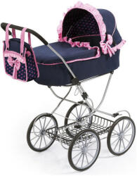  Játék babakocsi Reig Dolls Pram Tengerészkék 64 cm
