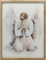  VÁSZON FESTMÉNY ANGYAL IMÁJA KERET NÉLKÜL PREMIUM VÁSZON 50x70 CM - pepita - 30 999 Ft