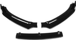  Autó kiegészítők, első lökhárító ajak spoiler, fényes fekete, Fényes fekete