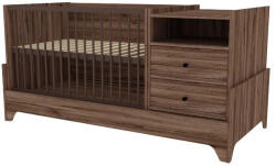 Faktum Nest Walnut kombi babaágy - pepita