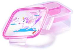Snips 000795 ételhordó doboz, 0, 8 liter, unikornis mintával, gyerekeknek (000795)