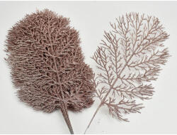 +Rózsa-arany csillámos thuja ág, 1 db 7813RO