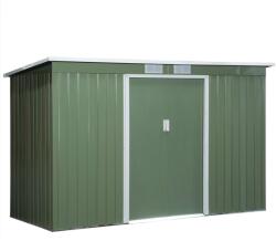 Outsunny Kerti Szerszámtároló 280x130x172cm, Zöld