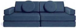  SHAPPY prémium gyermek kanapé (sötétkék)