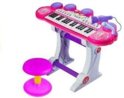 LEAN Toys Elektromos Gyerek Zongora - 37 Billentyű - Rózsaszín