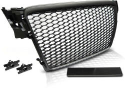 Audi A4 (B8) 2011-2015 Külső Rács - Fekete Hálós (GRAU01)