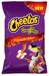 Cheetos Crunchos Flamin' Hot kukorica chips fűszeres buzogány csípős 80g (5900259135360)