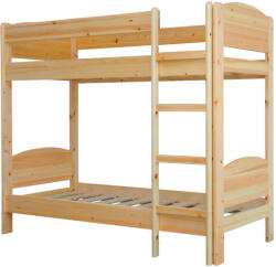 Komforttéka Henrik Emeletes Ágy - Tömör Fenyő - 90x200 cm