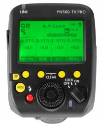 Yongnuo YN560-TX Pro rádiós kontroller Canon készülékhez (YN1130)