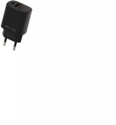Beline Bln2Cb20 USB-C / USB-A Hálózati Töltő - 20W, Fekete