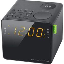 Muse Radio cu Ceas Muse M-187 CR, Dual alarm, AUX in jack (Negru) (M-187CR)