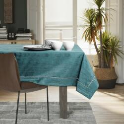 AmeliaHome Asztalterítő Vesta tengerzöld dombornyomott modern 140x340 AmeliaHome - pepita - 22 990 Ft