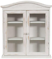  Fa Shabby Chic Fali Vitrin - 42x15x48 cm