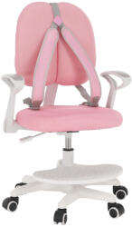 Tempo Növekvő szék alappal és pántokkal, rózsaszín/fehér, ANAIS