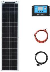  Rugalmas napelem, nagy hatékonyság, sokoldalú kompatibilitás, 12V 50W napelem készlet