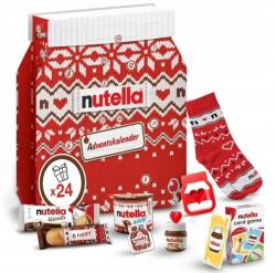 Ferrero Nutella adventi naptár 528g Németországból 24 Nap Zokni Kártyák Édesség (8000500408797)