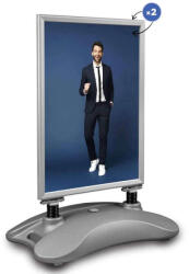  Kültéri információs tábla, A0, A0, 22kg (IT-hampton-A0)