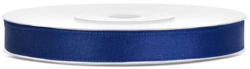  Szaténszalag - Sötétkék - 6mm x 25m
