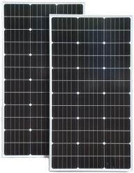  Napelem, 100 W kimenő teljesítmény, 24%-os cellahatékonyság, 2x 100 W