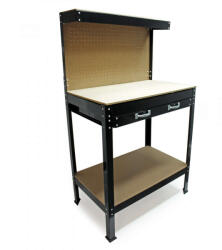 Wiltec Munkapad - Acél MDF - 120x55x150 cm