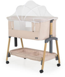  ADORO babaöböl szúnyoghálóval, 7 poz. dönthető, kerekes, +tároló BÉZS/KH