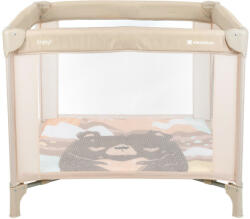  Kikkaboo Enjoy 2023 Maci Bézs Utazó Járóka