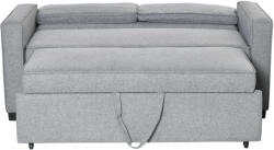 Homcom Kihúzható kanapé, Szürke
