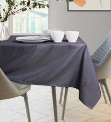 AmeliaHome Asztalterítő Empire lila sima klasszikus 140x450 owal AmeliaHome