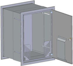  SMX beépíthető postaláda RAL7016 antracit, Antracit