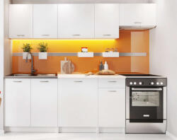  MELA konyhabútor szett fehér 180/240 (9800001)