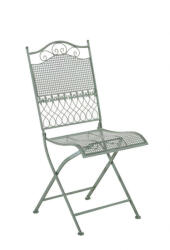 Kiran Kovácsoltvas Kerti Szék - Antik Zöld - Összecsukható